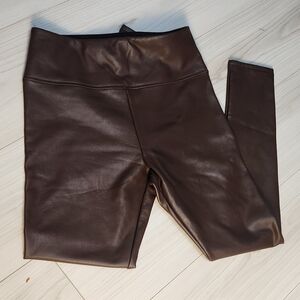 Hollister Dark Brown Ultra High-Rise Leggings